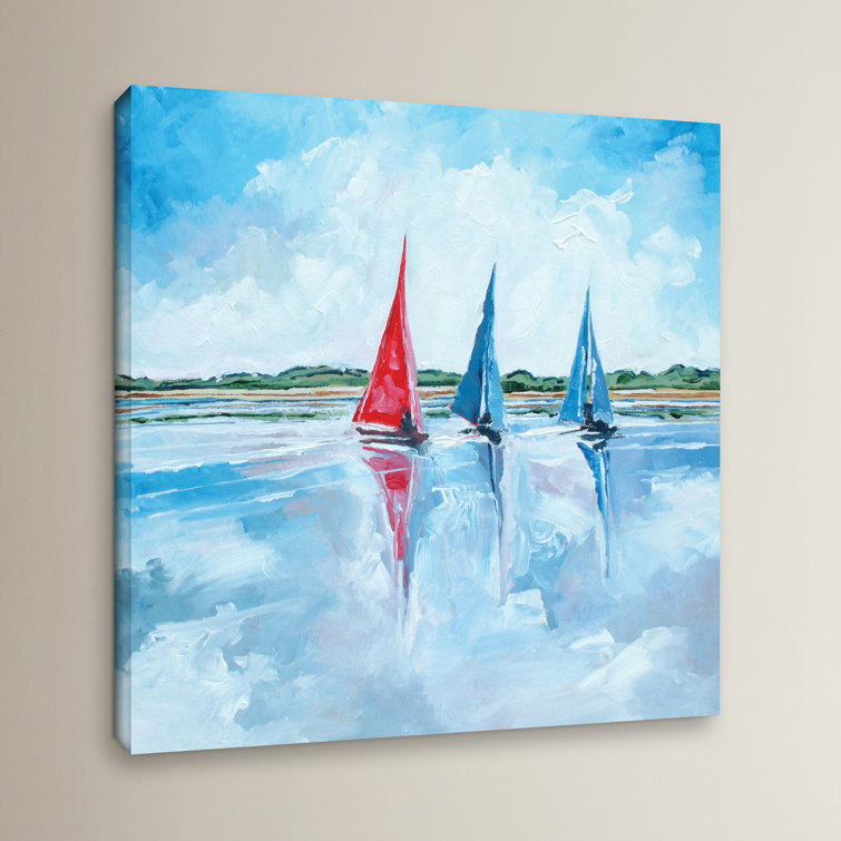Breakwater Bay Wrapped Canvas Graphic Art Wayfair